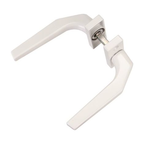 béquille double s/rosette blanc 117gf (1/5)