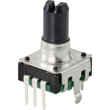 TRU COMPONENTS TC-9415588 EC12S-H6-20F7-24P-24CC Commutateur rotatif 5 V 0.5 mA 360 ° 1 pc(s) (1/4)