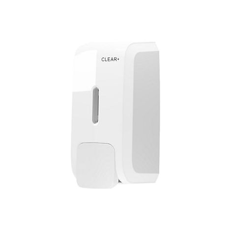 kaiserkraft  Dispenser di sapone Clear+  bianco  per 1000 ml (1/2)