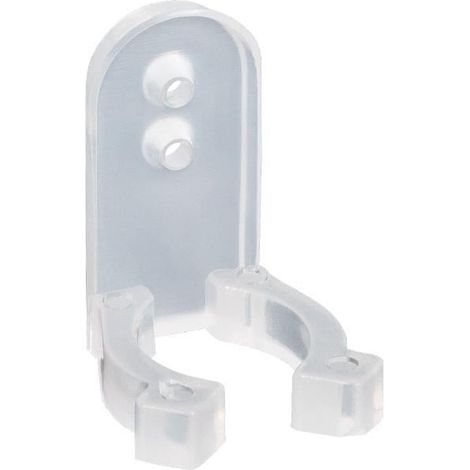 Grapa Tira Neón LED Regulable 220V Circular SFLEX14 Transparente