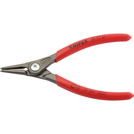 Knipex 140mm External Straight Tip Circlip Pliers with 10-25mm Capacity – Model 75089 (1/5)