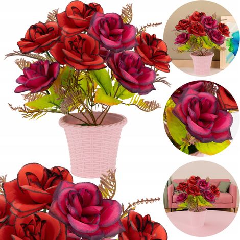 Fiori artificiali Vergionic in vaso 7808 (1/2)