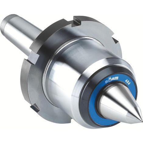 Pointe tournante à pointe allongée et écrou d'extraction, Taille : 04, MK 5, A 150 mm, B : 95 mm, D : 42 mm, G : 44,399 mm, J : 20 mm, K : 59 mm (1/4)