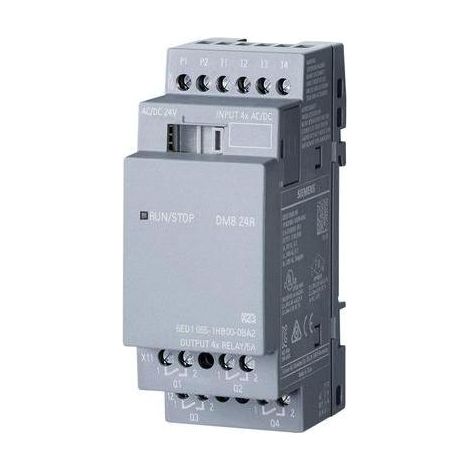 Siemens LOGO DM8 24R para LOGO 8, 6ED10551HB000BA2