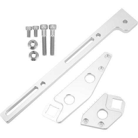 Ortviai Support de Câble d’Accélérateur en Aluminium Usiné pour Collecteur d’Admission LS à Portes Cathédrales – Réf. 551447