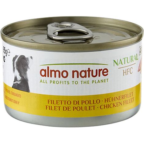 Almo Nature Cane HFC Natural Lattina 95gr Filetto di Pollo