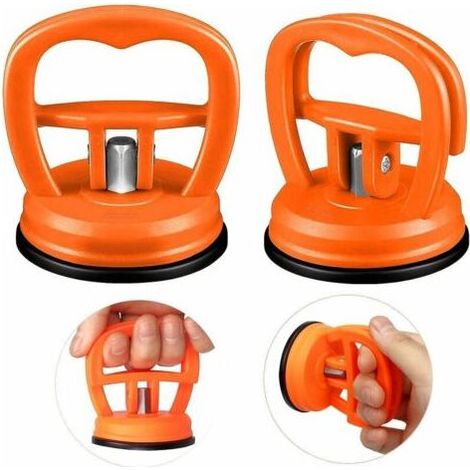 Lot de 2 outils de débosselage de voiture pour réparation de bosses de voiture, verre, écran, carrelage et objets,ladacèe (1/5)