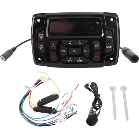 Autoradio Keenso da 12 V, resistenti alle intemperie e stabili, ideali per yacht e veicoli da cantiere. (1/5)