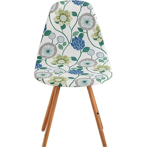 Housses de Chaise Salle à Manger Housse de Chaise scandinave pour Salle à Manger Extensibles 4 Pieces Vert Pastoral (1/5)