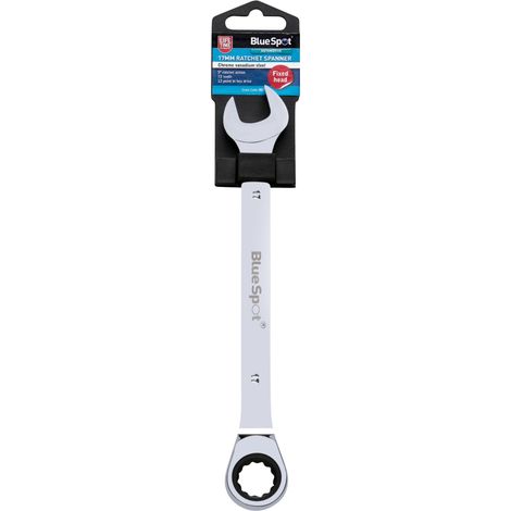 Blue Spot Tools 17MM Ratchet Spanner Fixed Head