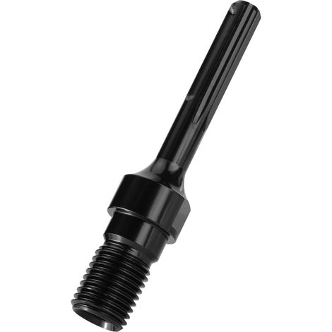Adaptateur de foret à carotter 1-1/4"-7 UNC sur tige SDS Max, en acier traité thermiquement 40Cr Adaptateur SDS pour couronne de forage, prise de carottage (1/5)