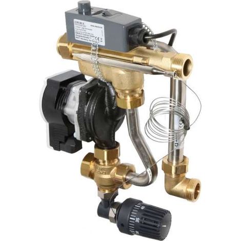 Oventrop Regelstation Regufloor HN24 mit Wilo Hocheffizienzpumpe Para RSB DN25 1151601