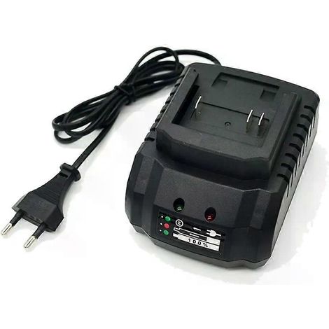 Chargeur pour batterie lithium 18 V/21 V compatible avec perceuse sans fil, meuleuse d'angle, souffleur électrique et outils électroportatifs (prise UE) - JXLGV (1/5)
