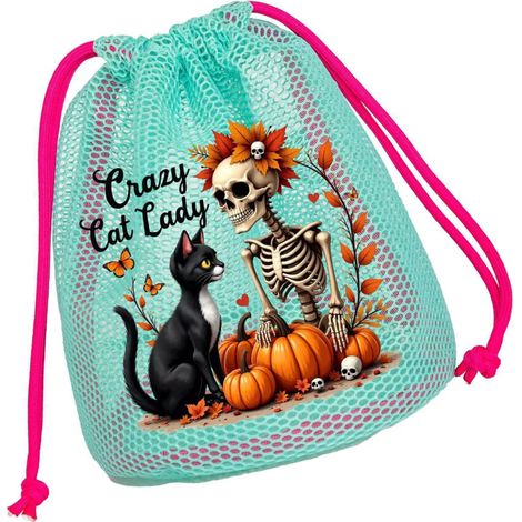 Sacchetto per caramelle per la festa di Halloween dei bambini - Verde