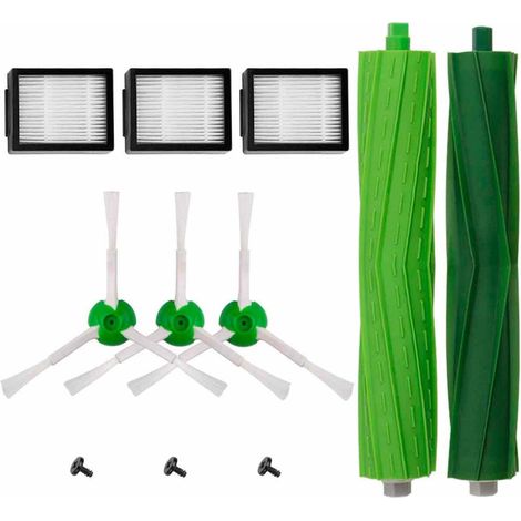 Pack de pièces détachées pour ROOMBA série E5 E6 i7 i7+, filtres, brosses et rouleaux. Pièces détachées Roomba (1/3)