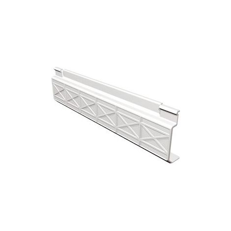 Éclisse pour chemins de câbles pvc isi plast - hauteur 50 mm - cablofil 637790