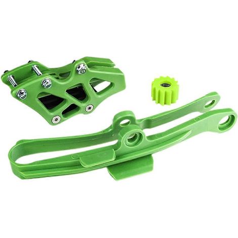 Guide-chaîne en caoutchouc pour fourche plate de moto, galet de guidage pour chaîne KXF250 KXF450 KX250F KX45 (1/5)