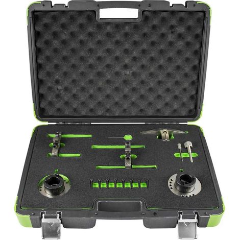 Attrezzo calaggio motore JBM engine timing tool set materiali qualità custodia