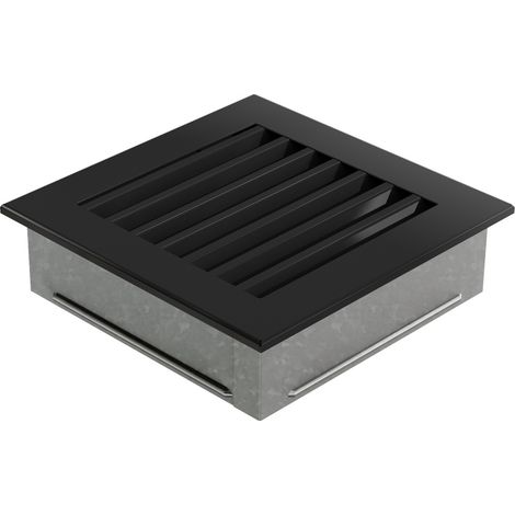 Lüftungsgitter FRESH 17x17 schwarz