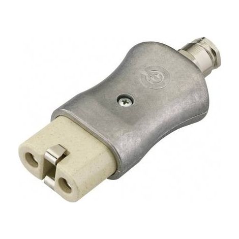 Kalthoff 840015 Connettore di alimentazione 344 Presa dritta Tot poli: 2 + PE 16 A Alluminio 1 pz. (1/2)