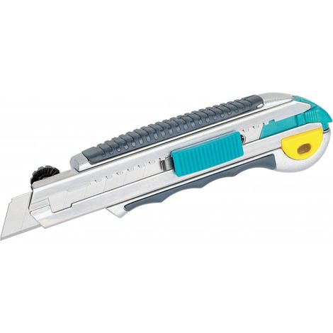 Cuchillo de metal Wolfcraft - profesional con 8 hojas de 18 mm (1/3)