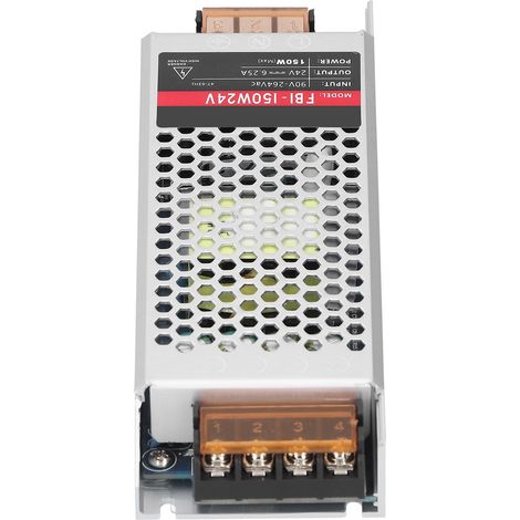 Alimentation à découpage 150W 24V pour bande LED et équipements industriels