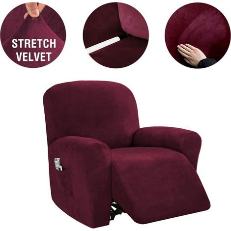 PCS fitted Red Sleeve, Diagonal seat Cover, max L. 96 x L.87 X h.93 cm (1/5)