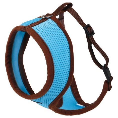 Kerbl Katzengeschirr Active blau inkl. Leine 120cm, Geschirr mit Klickverschluss (1/3)