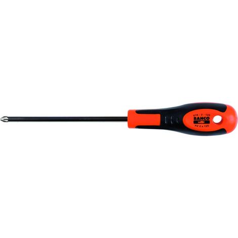 Tournevis Pozidriv bouche bimatière manche rond tige Pz0X075 616 Bahco 616-0-75