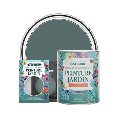 Peinture Jardin, Finition Satinée - Deep Sea (1/3)