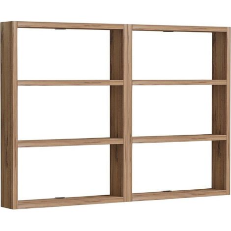 CALICOSY - Etagère murale 6 tablettes H60 cm - JOY (1/5)