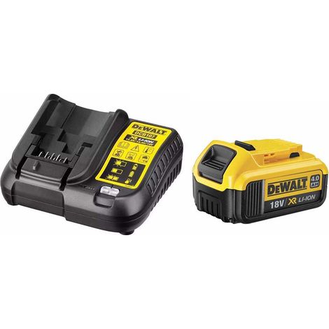 Power Set DeWALT (1 x 18V 4,0 Ah + DCB107)