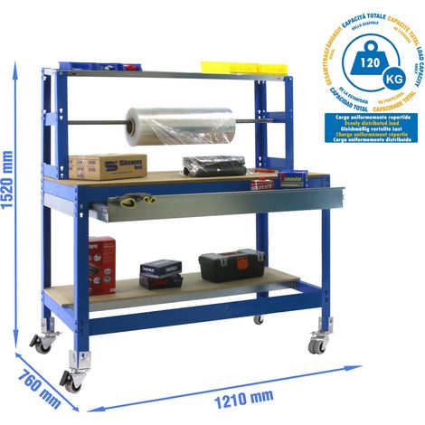 Simonrack Praktischer Arbeitsbock Robustes Holz 400 kg