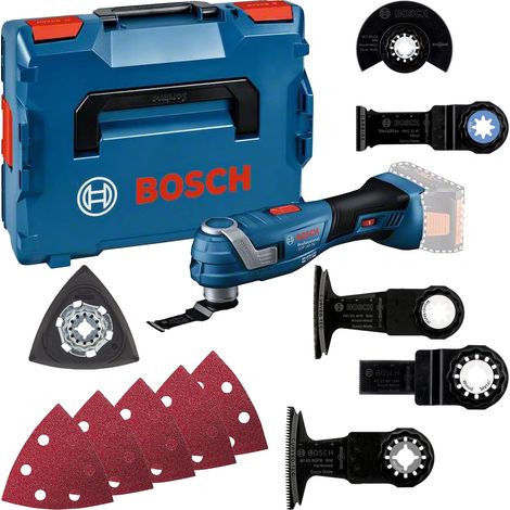 Bosch – Multi-couteau sans fil 18V – Système Starlock Plus pour changement rapide de lame – Technologie Vibration Control pour confort d'utilisation - 18V-34