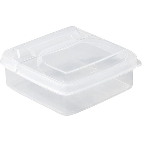 Boîte De Rangement De Fromage avec Couvercle Rabattable, Récipient à Fromage en Tranches, Porte-Oignon, Gingembre Et Ail pour Réfrigérateur (1/5)