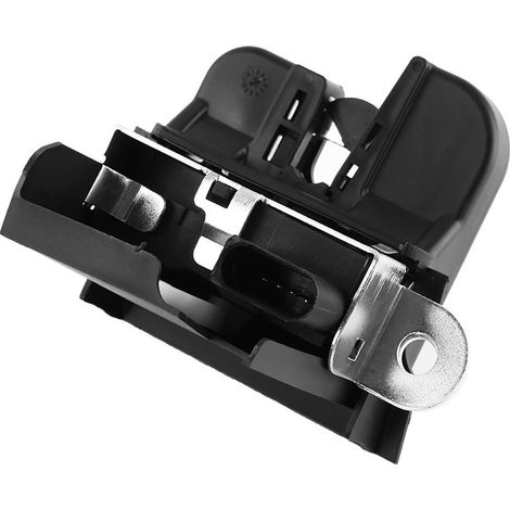 Verrou de coffre arrière pour hayon, loquet de fermeture de malle de voiture compatible avec Golf 5, pièce de rechange robuste (1/5)