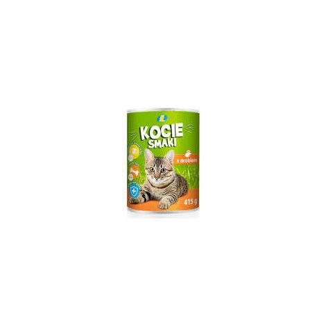 Nourriture pour chats à base de volaille, boîte de 415 g