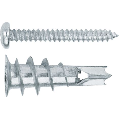 Cheville METAL Vis autoperceuse Zamak 12X32 Avec Vis-1 pièce