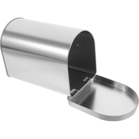 Boîte aux Lettres Design Polyvalent Grosse Capacité Couvercle -blanc pour Échanges de Cartes Commerciaux (1/5)