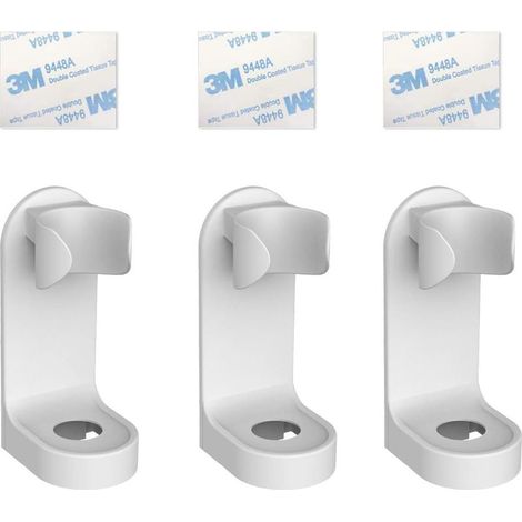 3 Pcs Support de Brosse à Dents électrique, Support de Brosse à Dents Mural Autocollant, Support à Ventouse pour Dentifrice Brosse à Dents tête de Brosse à Dents électrique - Type Universel-Fei Yu (1/5)