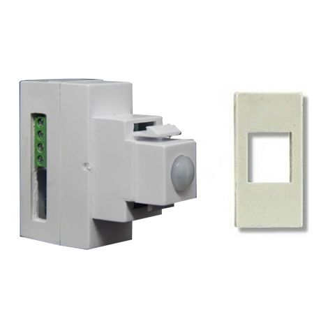 Sirsen a doppia tecnologia filare universale compatibile Bticino Luna bianca - DT-KEY
