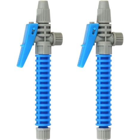 Lot de 2 Poignée Pulvérisateur, Pièces Détachées Pulverisateur, Poignée de lance Filetage 1/4'' pour l'agriculture, la Maison, de Jardin (1/5)