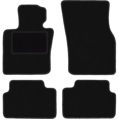 Schwarze Velours-Fußmatten für: Mini Cooper F55 5 Türen (2014-) (1/5)