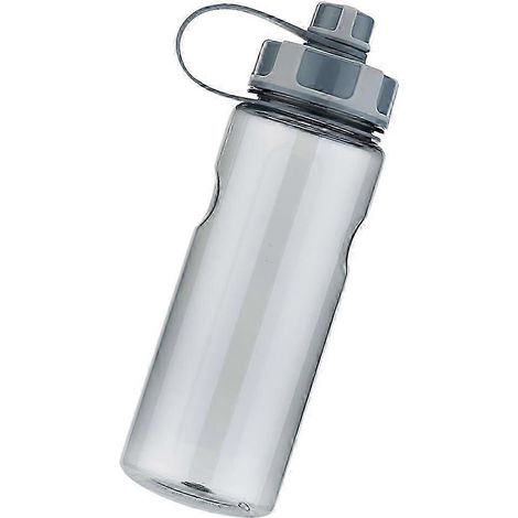 Bouilloire en plastique gris, 2000 ml, sans BPA, portable et étanche, à large ouverture, idéale pour le sport, les activités de plein air et un usage quotidien - Lot de 1 (1/5)