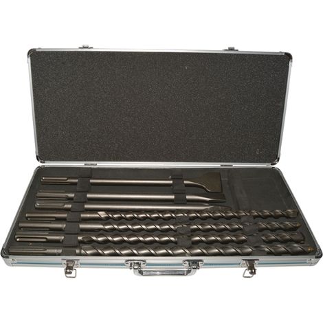 Makita – Jeu de forets pour marteau-perforateur 7 pièces D42494 – SDS-Max – Diamètre de perçage 18/20/22/25 mm – Longueur de travail 540 mm (1/6)