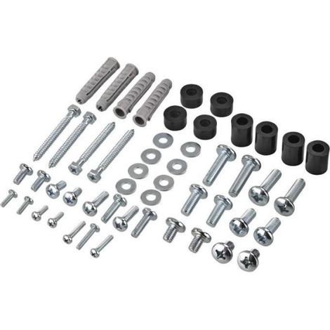 Support TV mural rigide - 191 cm (75) - 40 kg - dist. mur 2,5 cm (1/4)