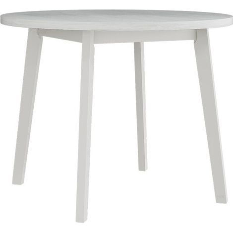 Mesa Victorville 128, Blanco, 75x0x0cm, Aglomerado laminado, Madera