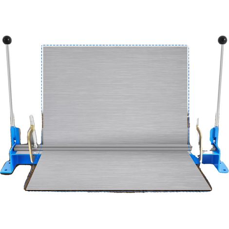 Machine de pliage manuelle, Angle de pliage 0-90°, Longueur de pliage max 76 cm, Épaisseur de pliage max 1,2 mm, Longueur de la poignée 30 cm, Poids brut 15 kg (1/5)