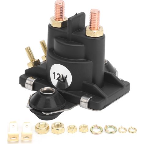 Relais de démarreur pour moteurs Yamaha 25/40 CV, fournitures industrielles 89-818997A1 89-850187T120HP 25/40 CV 12 V (1/5)
