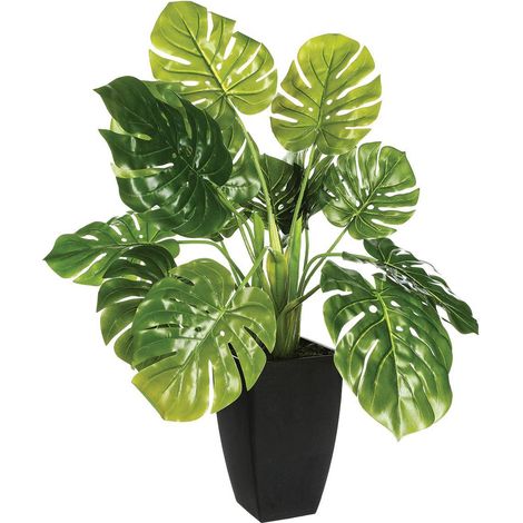 Atmosphera Monstera pianta artificiale verde 70 cm (1/4)